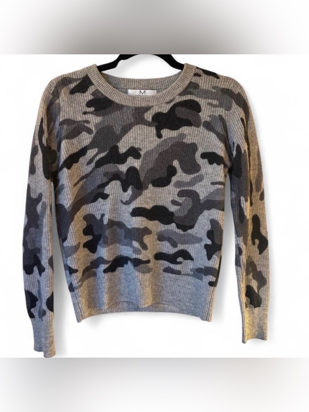 Magaschoni 100% Cashmere Camouflage Sweater XS